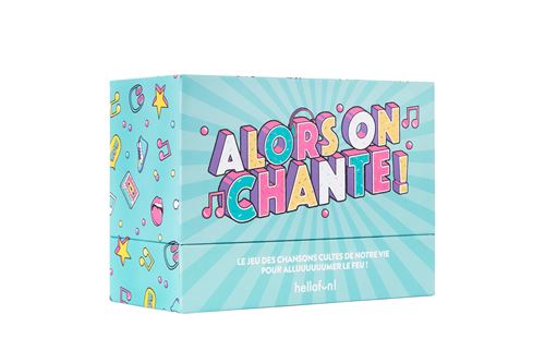 Jeu d'ambiance Hellofun Alors on chante