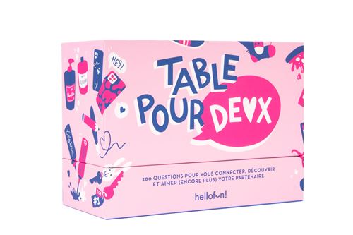 Jeu d'ambiance Hellofun Table pour deux