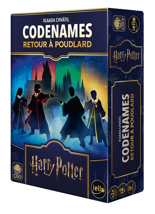 Jeu d'ambiance Iello Codenames Retour à Poudlard Harry Potter