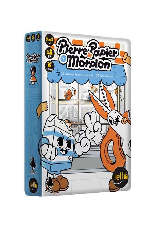 Jeu d'ambiance Iello Pierre Papier Morpion