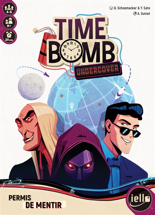 Jeu d'ambiance Iello Timebomb Undercover