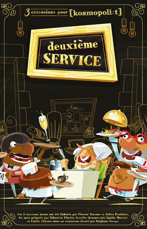 Jeu d'ambiance Jeux Opla Deuxième Service