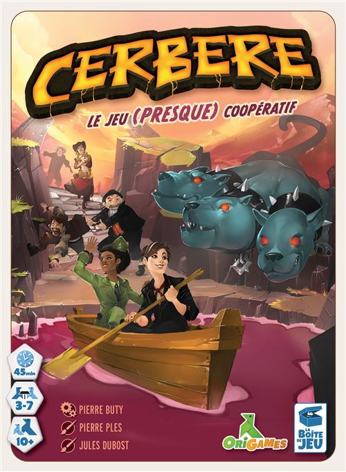 Jeu d'ambiance La boîte de jeu Cerbère Nouvelle Version