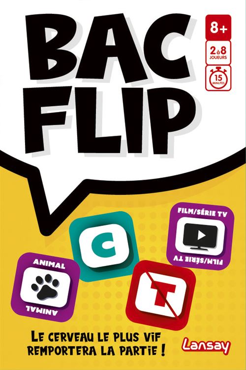 Jeu d'ambiance Lansay Bac Flip