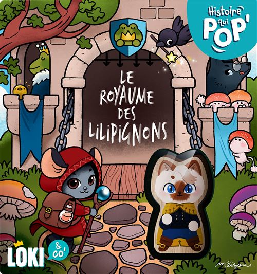 Jeu d'ambiance Loki Histoire qui Pop Le Royaume des Lilipignons