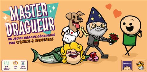 Jeu d'ambiance Lucky Duck Games Master Dragueur