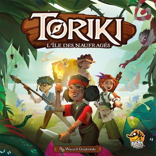 Jeu d'ambiance Lucky Duck Games Toriki L'Île des Naufragés