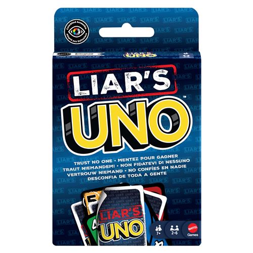 Jeu d'ambiance Mattel Uno Liar's