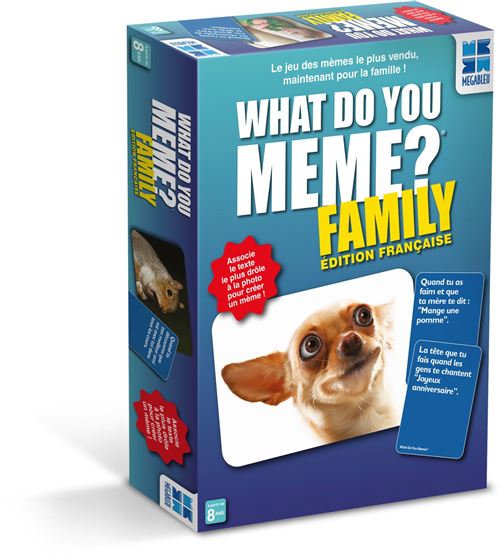 Jeu d'ambiance Megableu What do you Meme Family