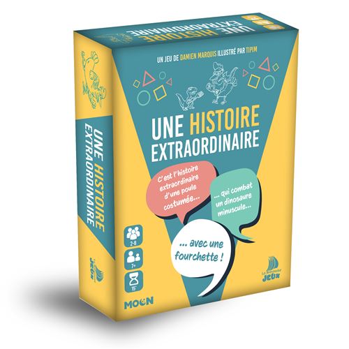 Jeu d'ambiance Moon Editions Une Histoire Extraordinaire