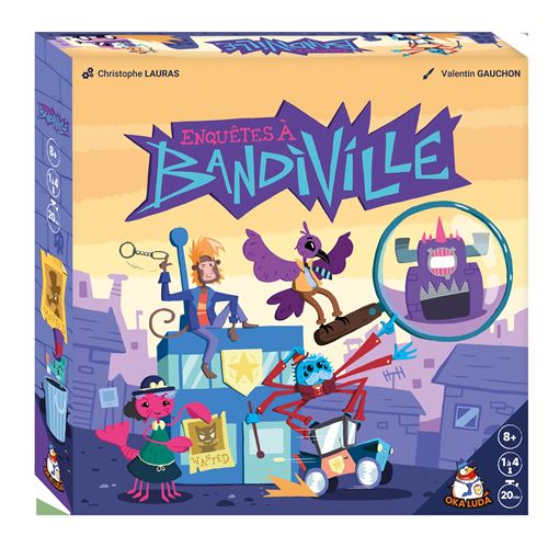 Jeu d'ambiance Oka Luda Enqûete à Bandiville