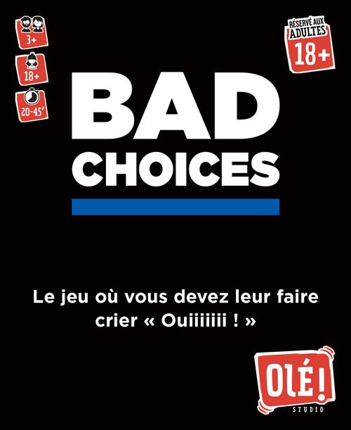 Jeu d'ambiance Olé Studio Bad Choices