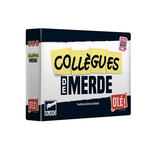 Jeu d'ambiance Ole studio Collègues de Merde