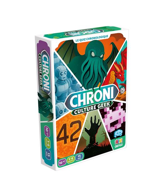 Jeu d'ambiance On the go editions Chroni Culture Geek