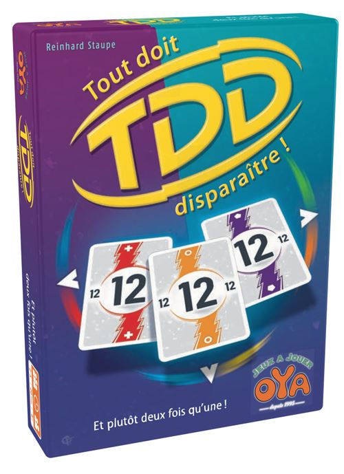 Jeu d'ambiance Oya TDD Tout Doit Disparaître