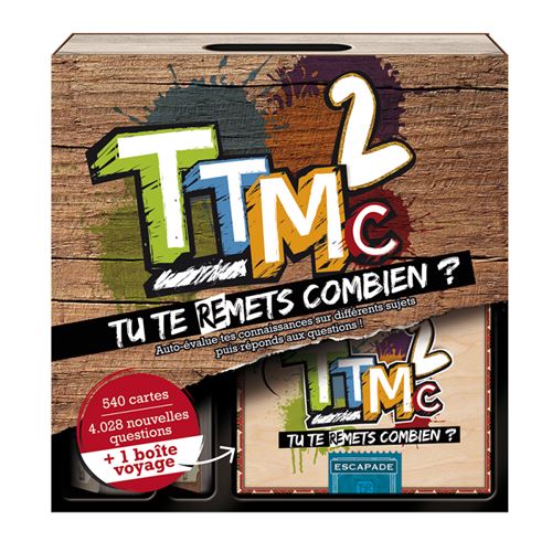 Jeu d'ambiance Pixie games TTMC 2 Tu te remets combien