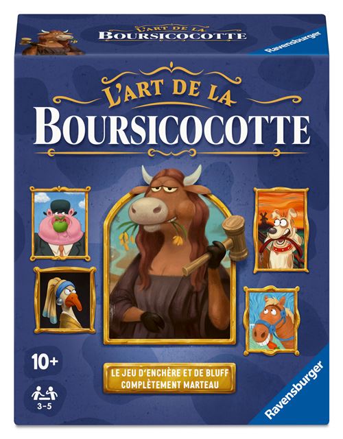 Jeu d'ambiance Ravensburger L'art de la Boursicocotte
