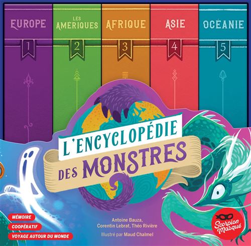 Jeu d'ambiance Scorpion Masqué L'Encyclopédie des Monstres