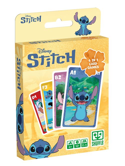 Jeu d'ambiance Shuffle Jeu de Familles Stitch Eco Format