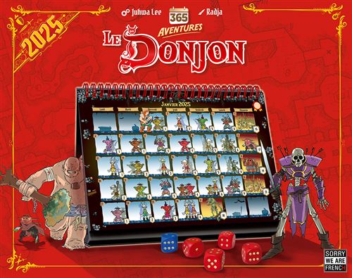 Jeu d'ambiance Sorry we are French 365 Aventures Le Donjon