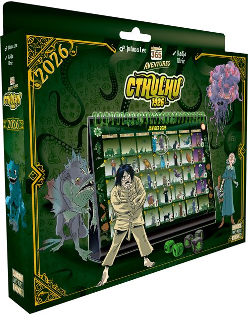 Jeu d'ambiance Sorry we are french 365 Aventures Cthulhu 1926