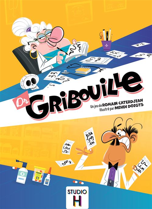 Jeu d'ambiance Studio H Dr Gribouille