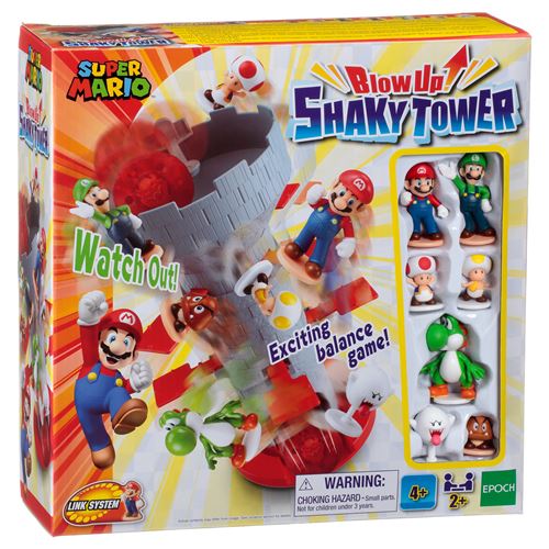 Jeu d'ambiance Super Mario Blow Up Shaky Tower