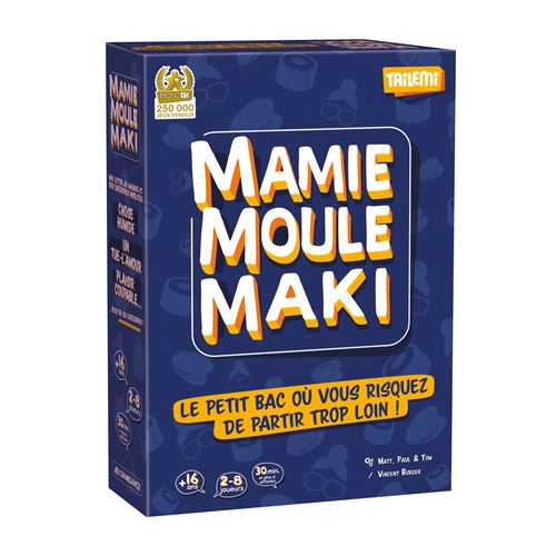 Jeu d'ambiance Tailemi Mamie Moule Maki