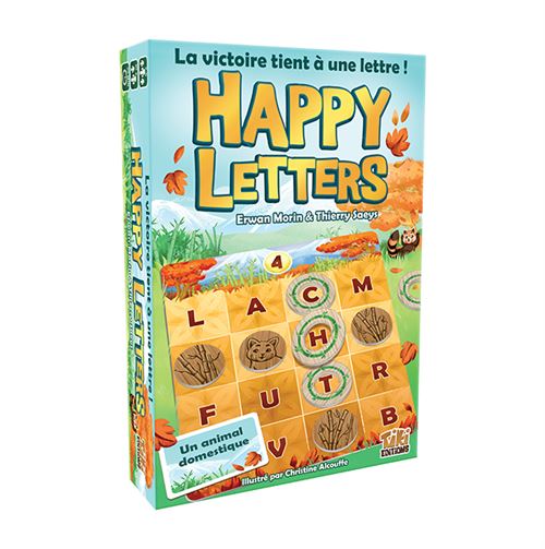 Jeu d'ambiance Tiki Edition Happy Letters