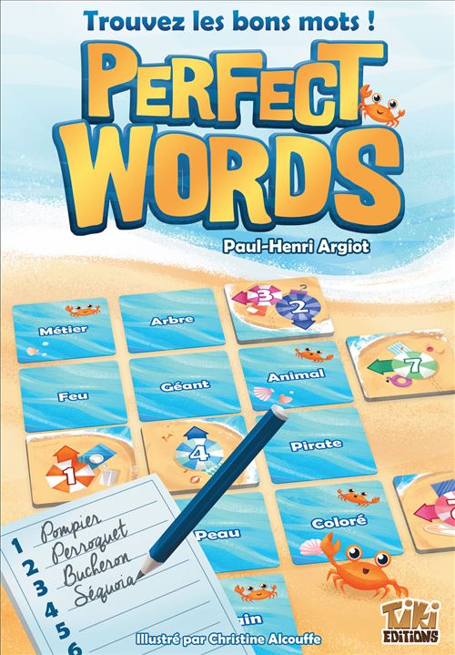 Jeu d'ambiance Tiki Edition Perfect Words