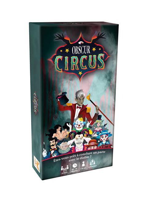 Jeu d'ambiance Topigames Obscur Circus