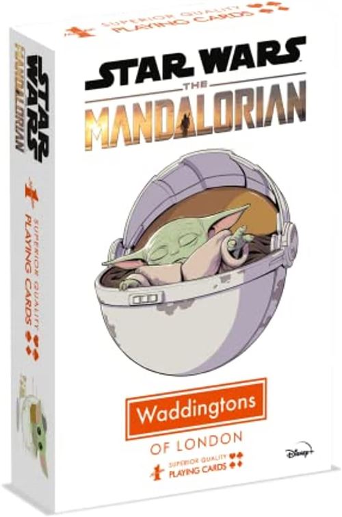 Jeu d'ambiance Winning Moves Jeu de 54 Cartes Grogu The Mandalorian Star Wars