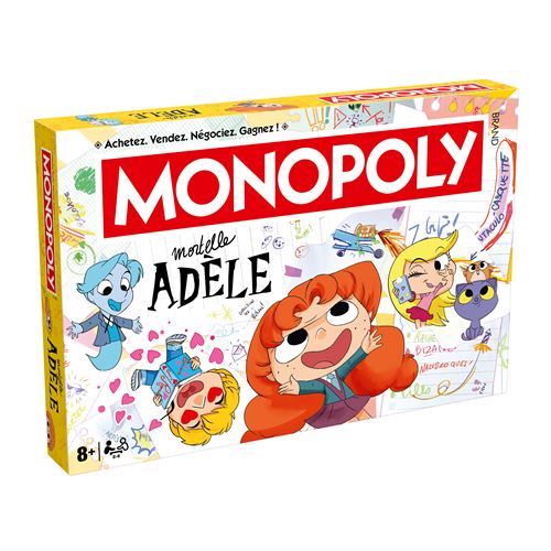 Jeu d'ambiance Winning Moves Monopoly Mortelle Adèle
