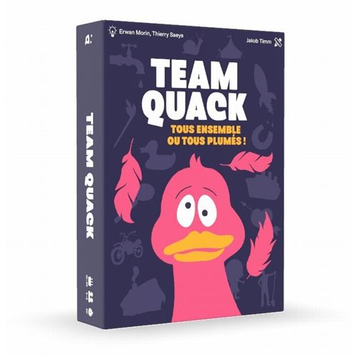 Jeu d'ambiance coopératif Helvetiq Team Quack