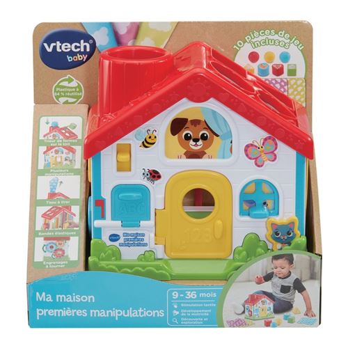 Jeu d'encastrement Vtech Baby Ma maison premières manipulations