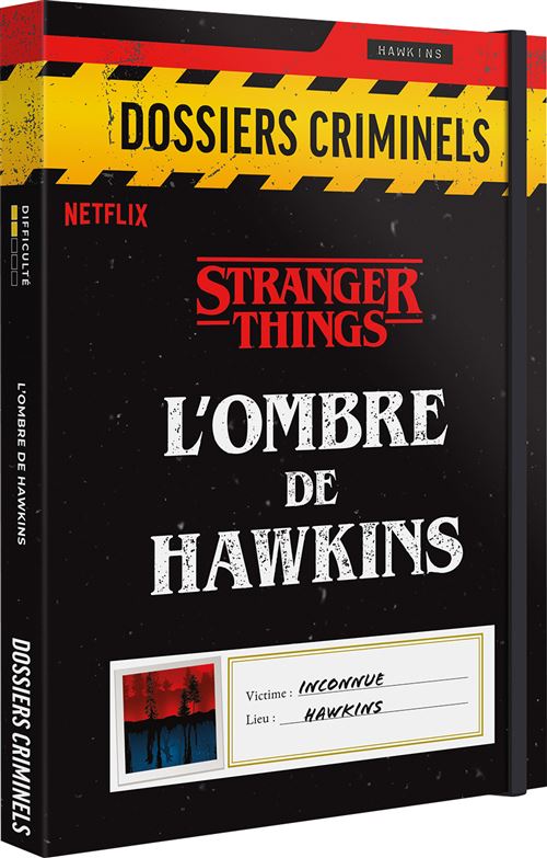 Jeu d'enquête Asmodee Dossiers Criminels Stranger Things L'Ombre de Hawkins