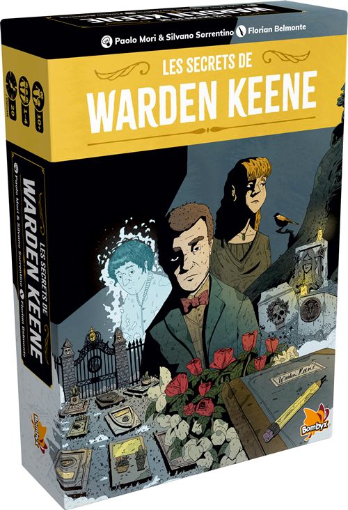 Jeu d'enquête Asmodee Les secrets de Warden Keene