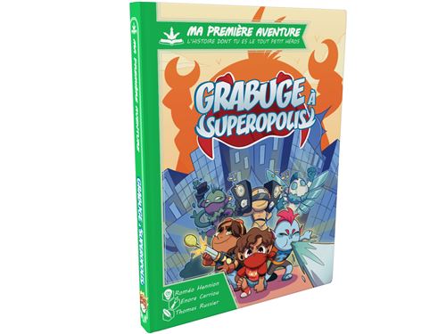 Jeu d'enquête Gameflow Ma 1ère aventure Grabuge à Superopolis