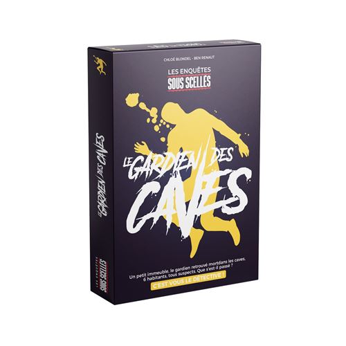 Jeu d'enquête Gigamic Le Gardien des Caves