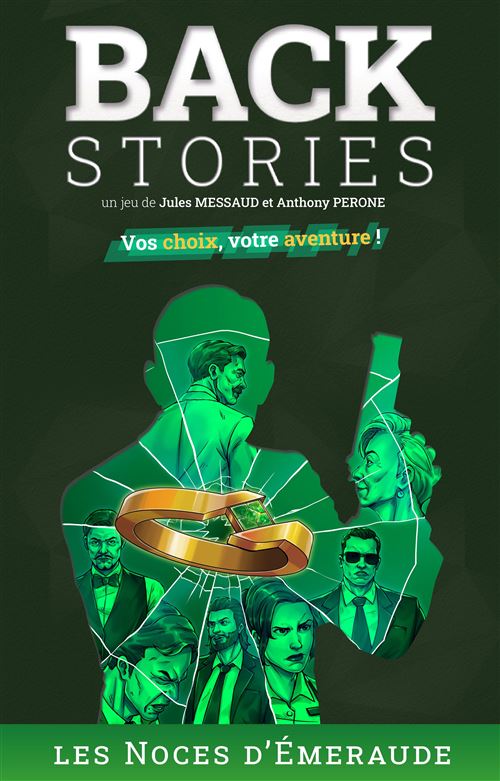 Jeu d'enquête La boîte de jeu Les noces d'émeraude