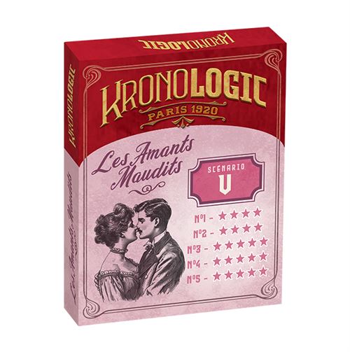 Jeu d'enquête Origames Kronologic Paris 1920 Extension Les Amants Maudits