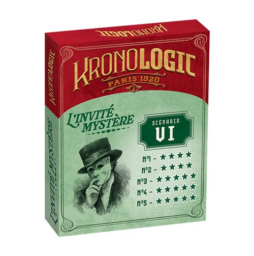Jeu d'enquête Origames Kronologic Paris 1920 L'Invité Mystère