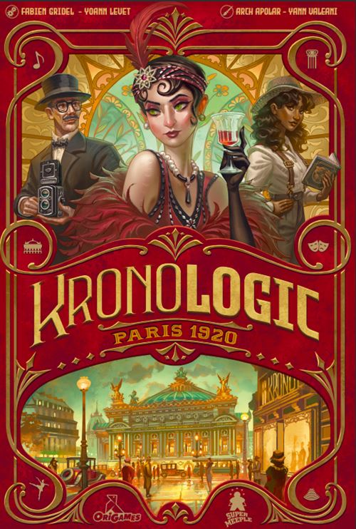 Jeu d'enquête Origames Kronologic Paris 1920