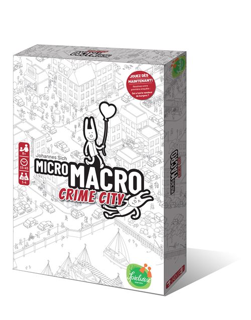 Jeu d'enquête Spielwise Micro Macro Crime City