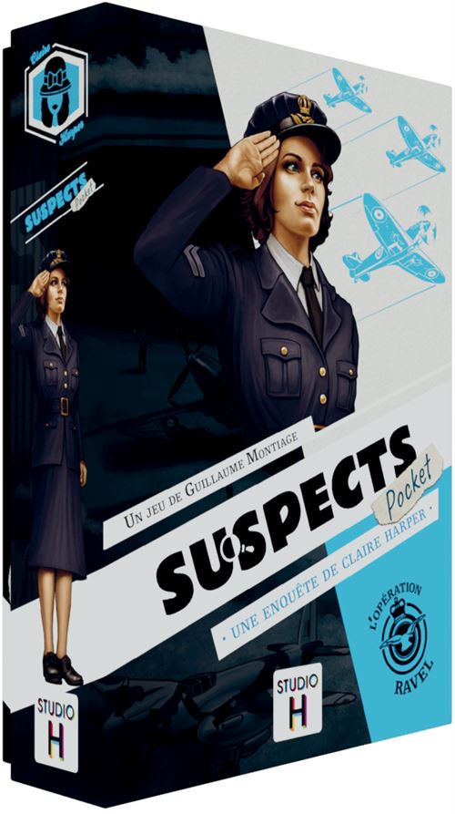Jeu d'enquête Studio h Suspects Pocket L'opération Ravel