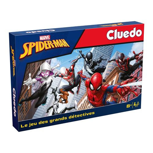Jeu d'enquête Winning Moves Cluedo Spider-Man