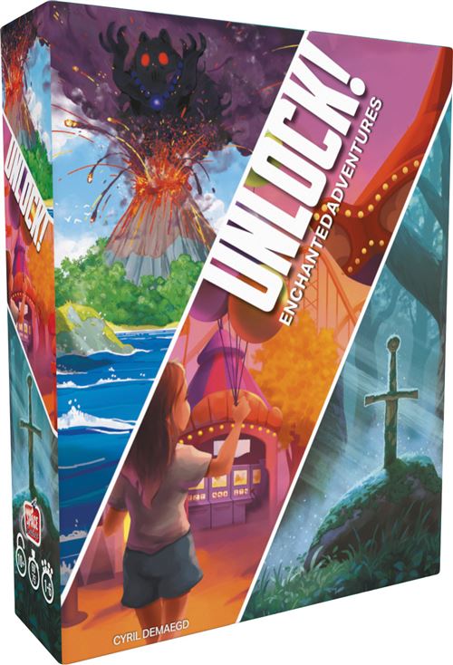 Jeu d'escape game Asmodee Unlock ! Enchanted Adventures