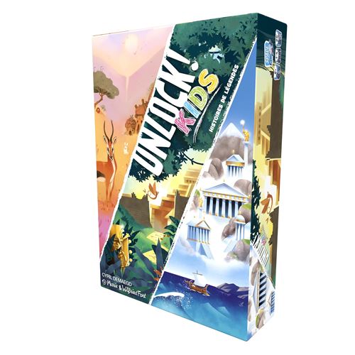 Jeu d'escape game Asmodee Unlock Kids Histoires de Légendes