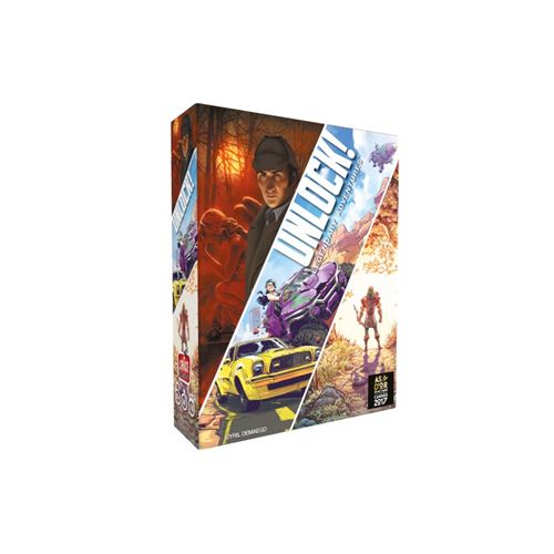 Jeu d'escape game Asmodee Unlock Legendary Adventures