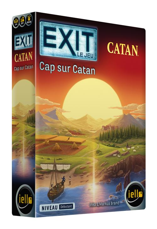 Jeu d'escape game Iello Exit : Cap sur Catan